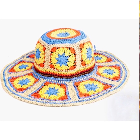 Peter Grimm crochet flower bohemian hat - Picture 4 of 6